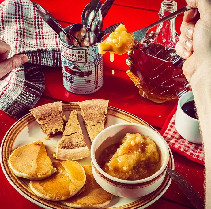 Repas cabane à sucre - Domaine Labranche