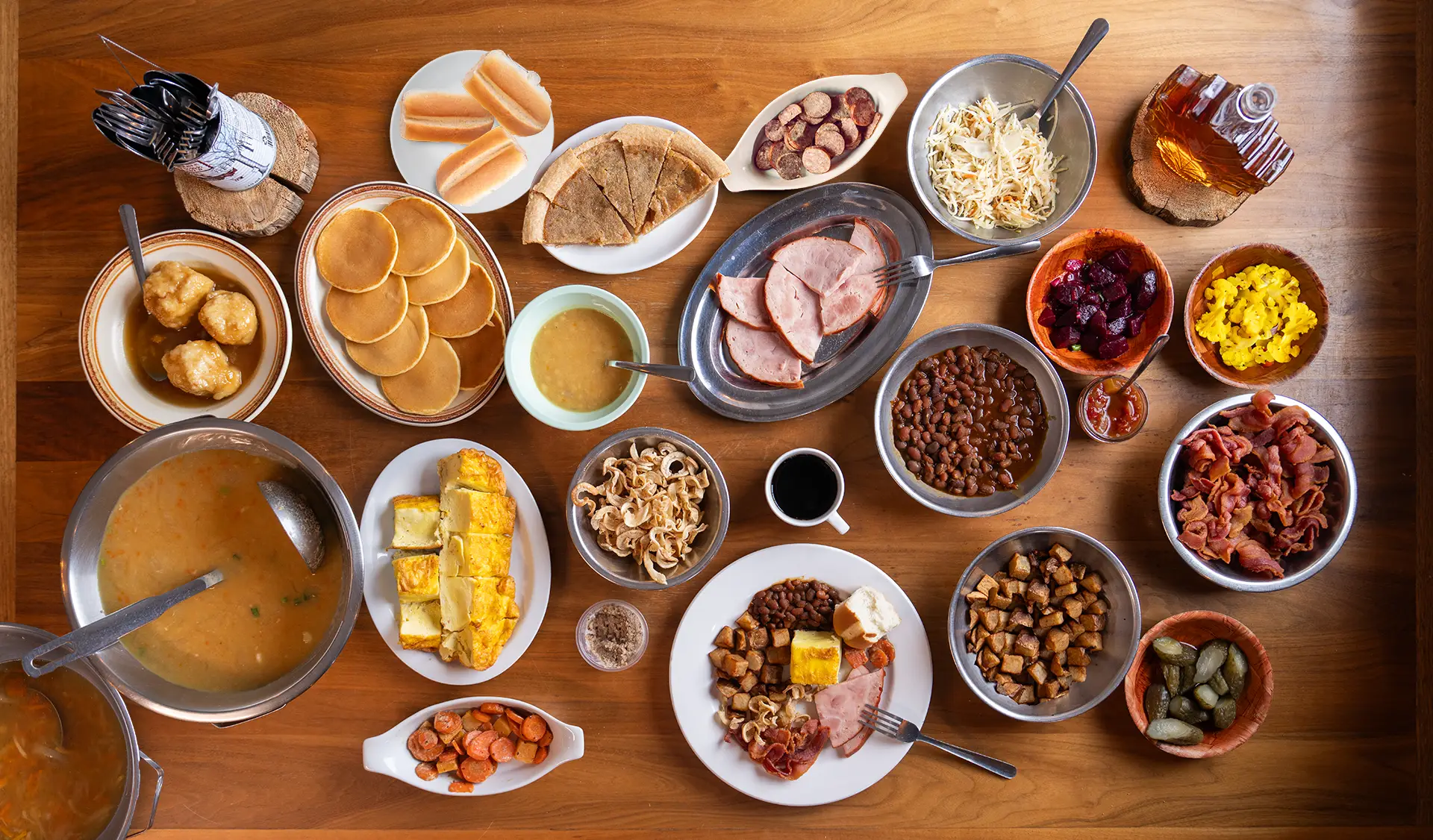 Repas tradtionnel des sucres - Domaine Labranche